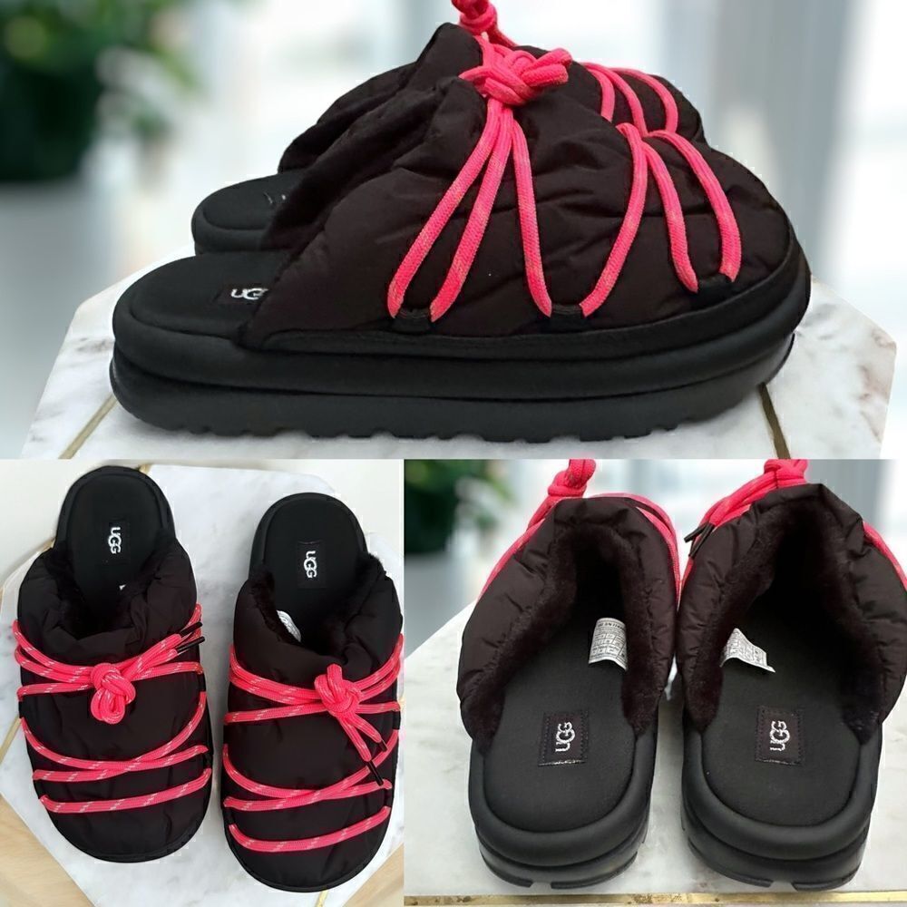 🔥🔥 UGG Spaceslider Tech Slide Slipper Size 8 EU 39